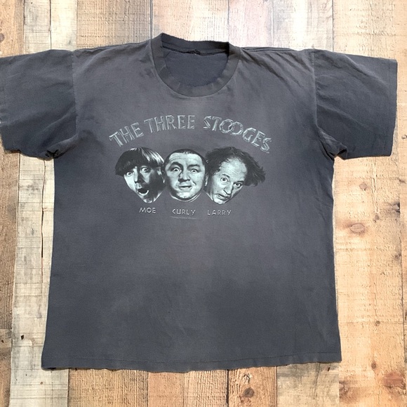 Unbranded | Shirts | Vintage The Three Stooges Moe Curly Larry Stooges ...